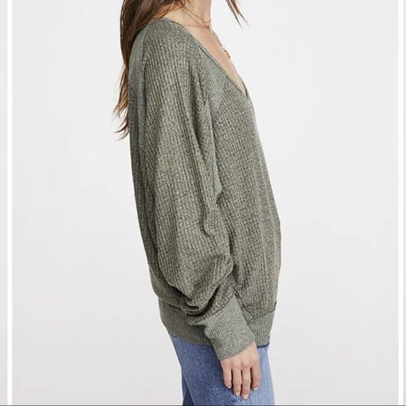 NWT Free People We The Free Santa Clara Thermal - Picture 7 of 7
